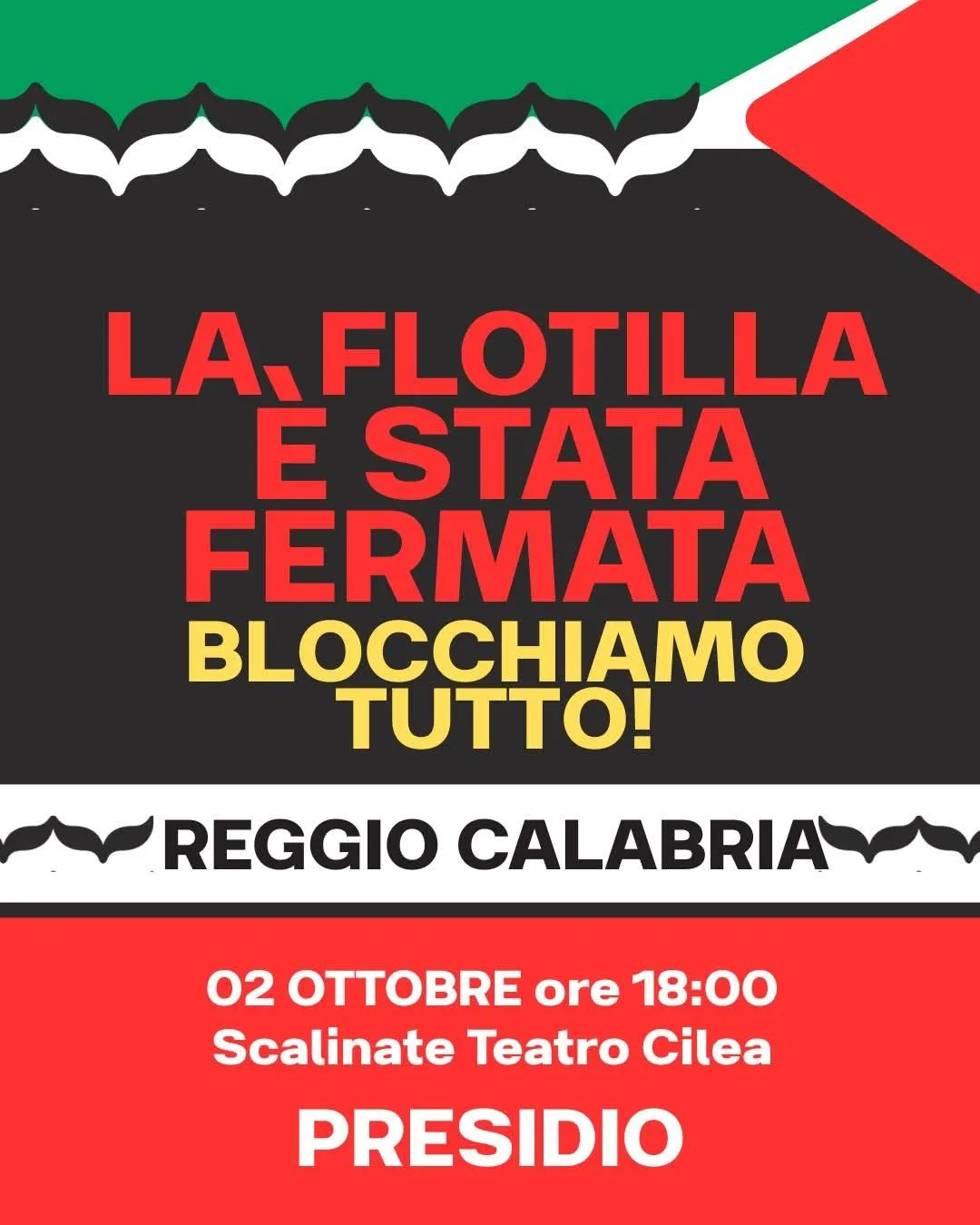 Presidio: Blocchiamo tutto! – Reggio Calabria